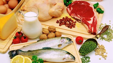 verschiedene Lebensmitteln