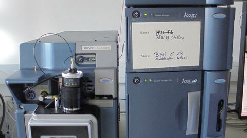 Ansicht auf einen Massenspektrometer